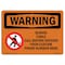 Signmission OSHA, Custom Buried Cable Call Before Digging, 14in X 10in Rigid Plastic, 10" W, 14" L, Landscape OS-WS-P-1014-L-12543 - alternate 1
